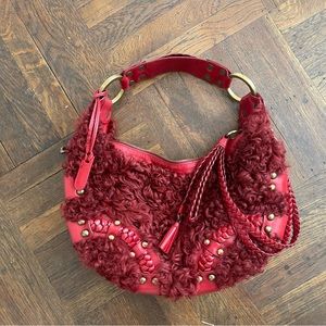 Isabella fiore- lamb fur vintage